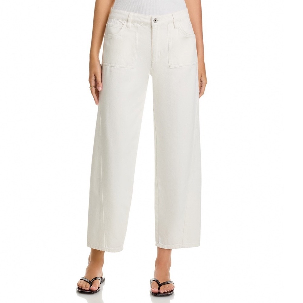Sanctuary District High Rise Column Ankle Jeans Washed Sandstone 24 CP1163DK4